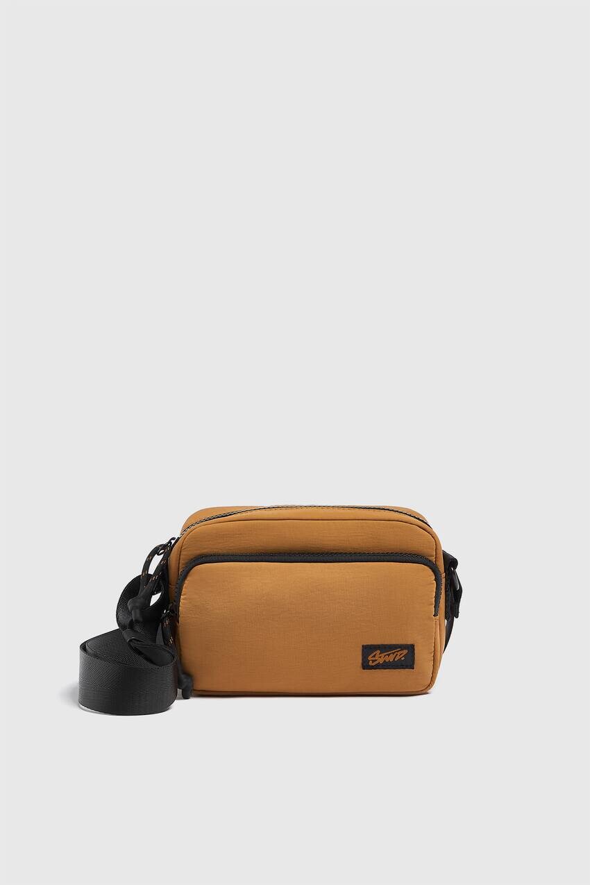 

Уличная сумка через плечо Pull&Bear, горчица