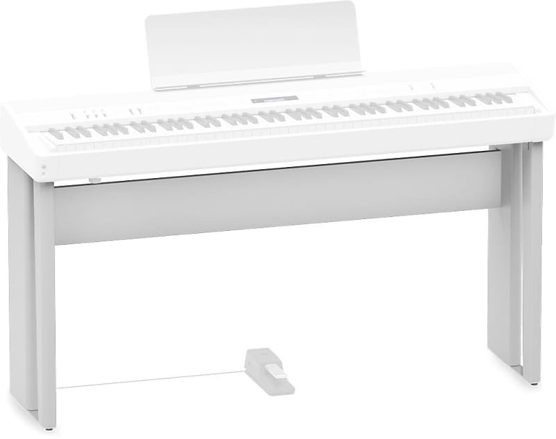 Roland KSC-90-WH Стойка для цифрового пианино FP-90 - белая блок педалей для цифрового пианино roland kpd 90 wh
