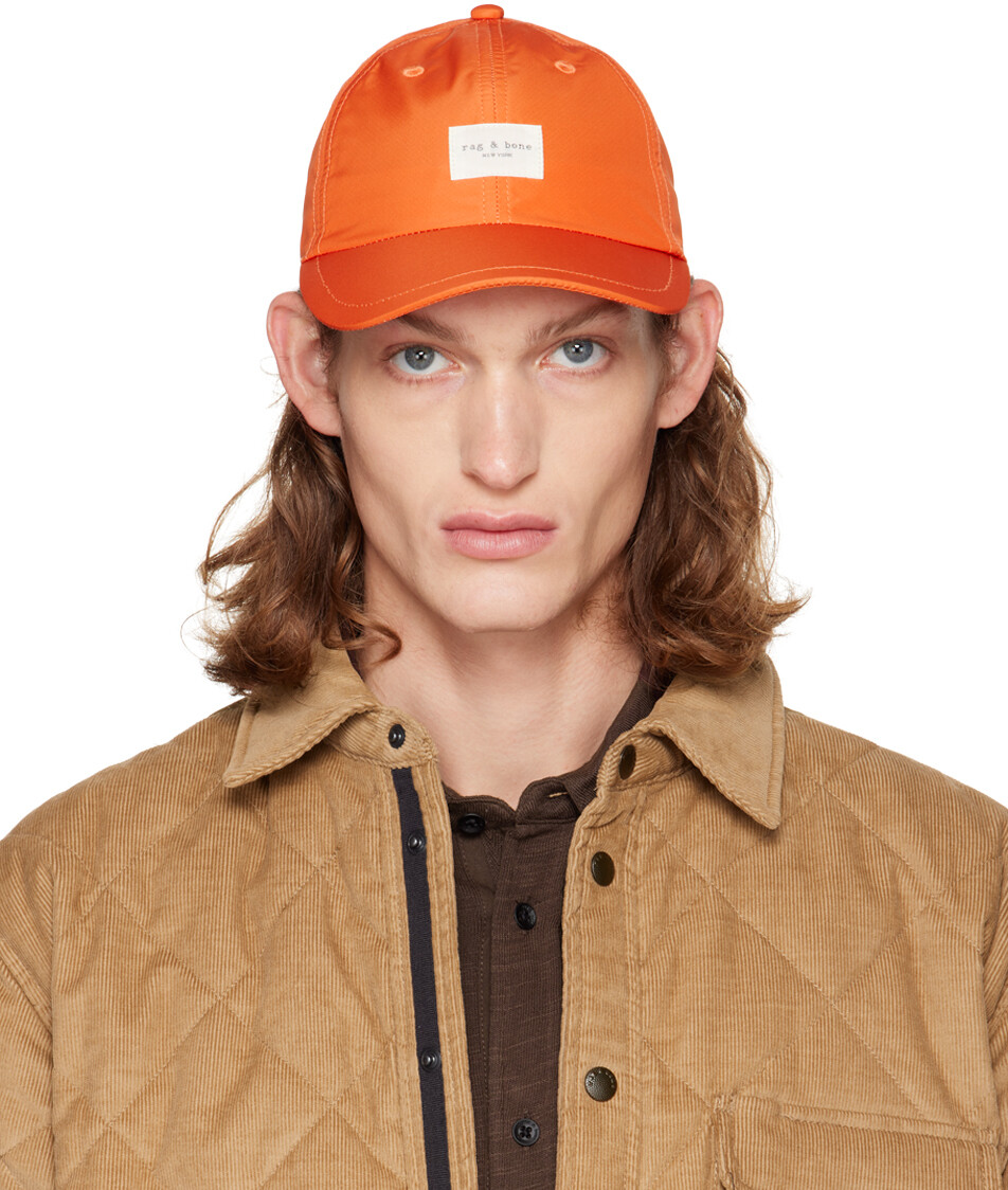

Оранжевая бейсболка Addison rag & bone