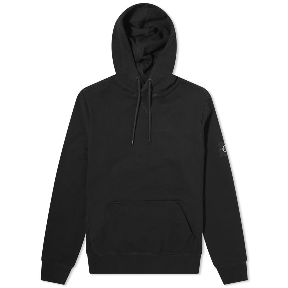 

Толстовка Calvin Klein Monogram Sleeve Badge Popover Hoody, Черный