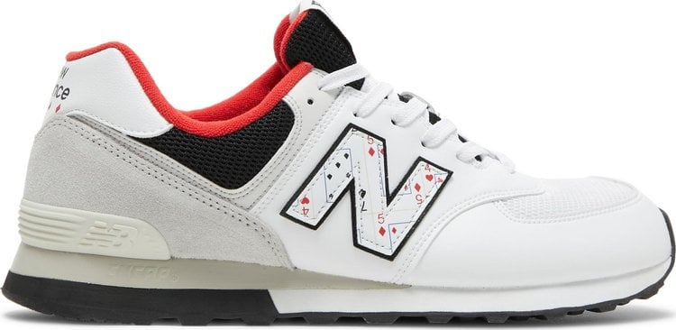 

Кроссовки New Balance 574 'Playing Card - White', белый