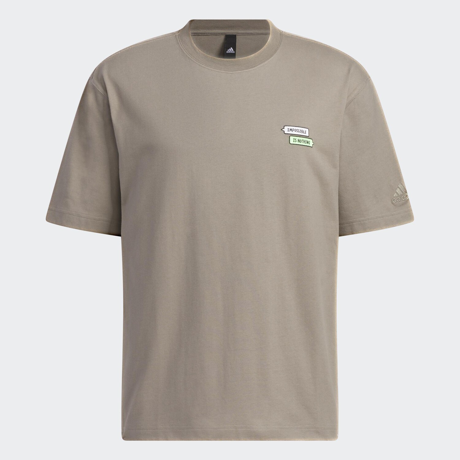 

Футболка Adidas Professional Sports Training Seebin Short Sleeve, серо-коричневый