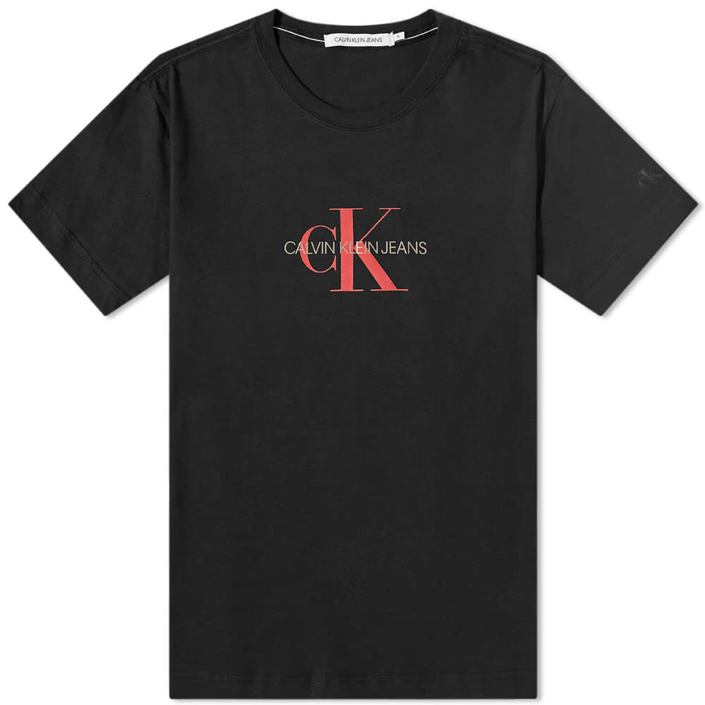 

Футболка Calvin Klein Archival Monogram Flock Tee