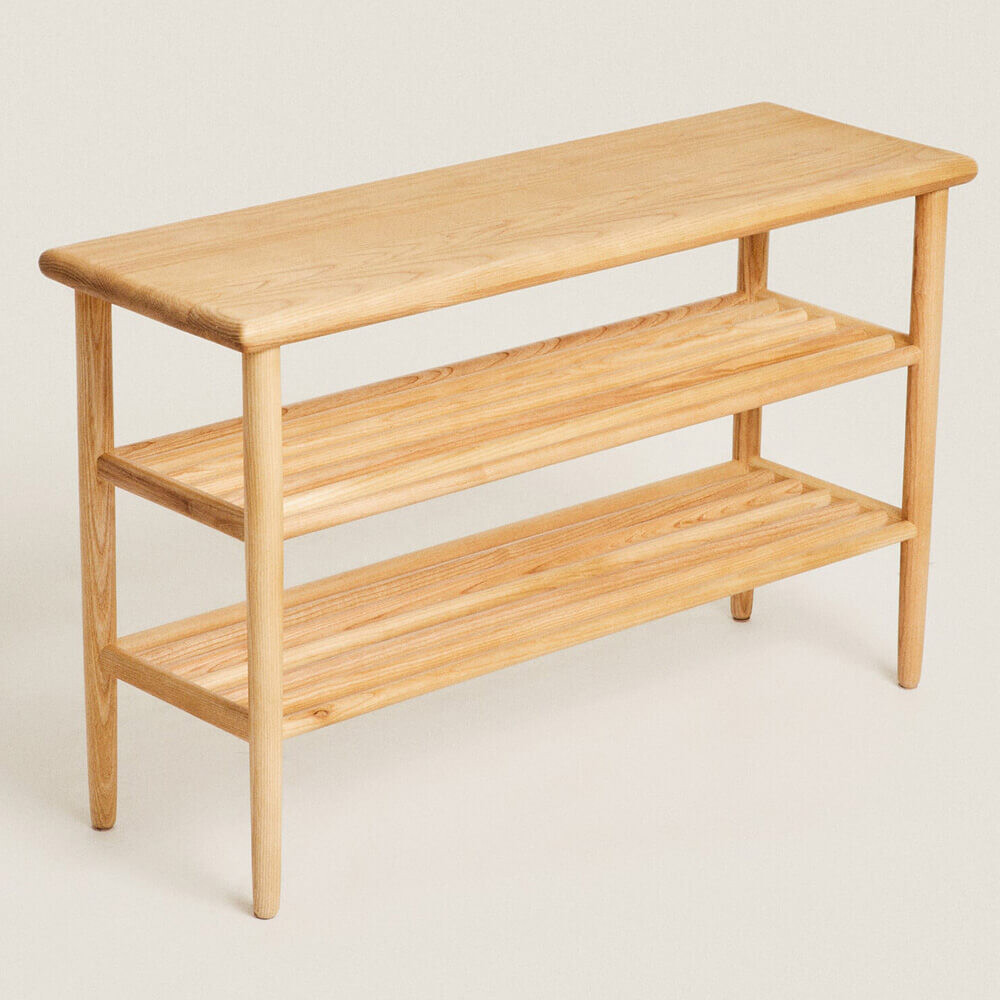 

Стойка для обуви Zara Home Ash Wood, светло-коричневый