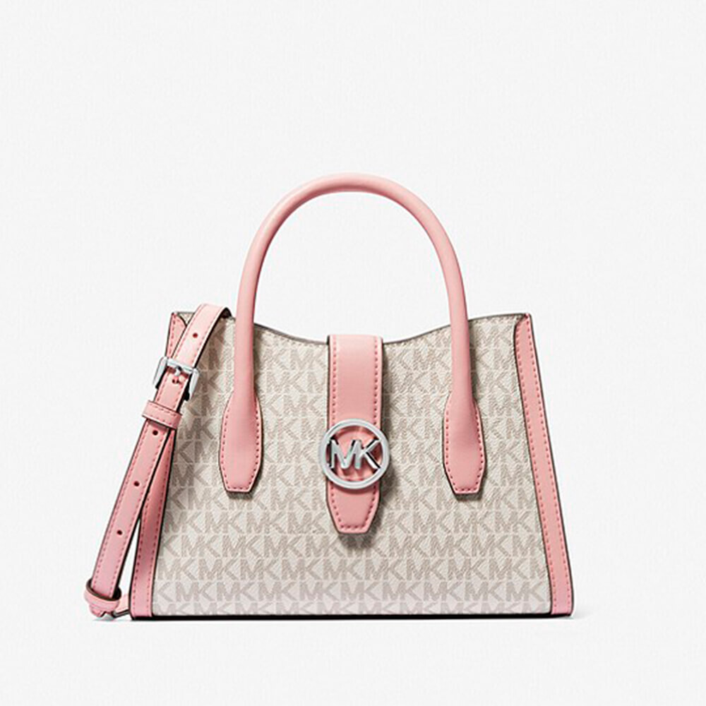 

Сумка Michael Michael Kors Gabby Small Logo, розовый/бежевый