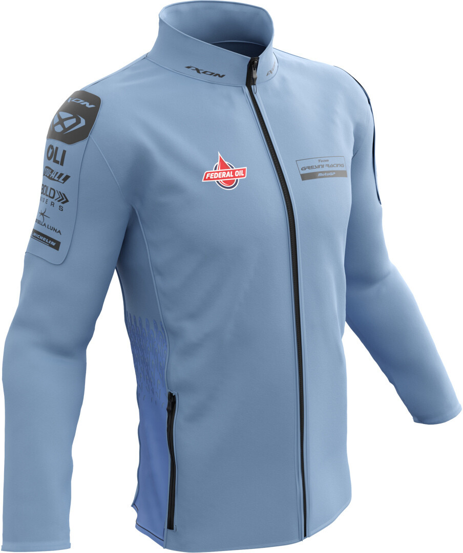 

Свитшот Ixon Gresini GP Replica zip, Синий