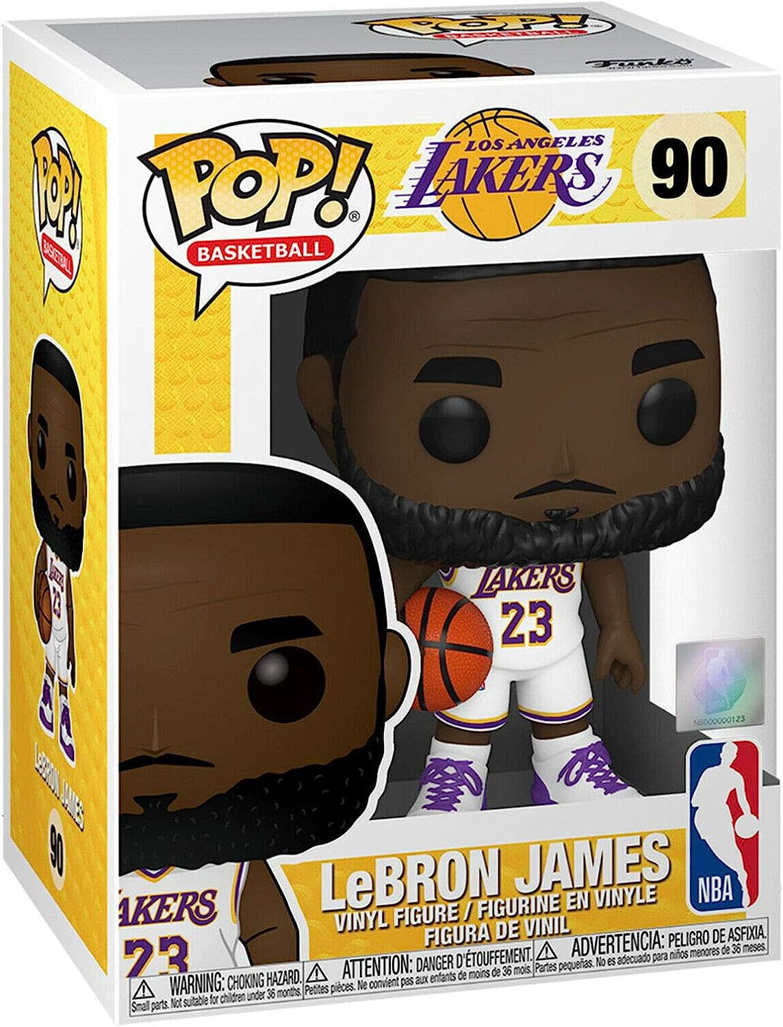 Фигурка Funko POP! NBA: Lebron James - Los Angeles Lakers фигурка funko pop nba nets james harden city edition 2021 133 59264