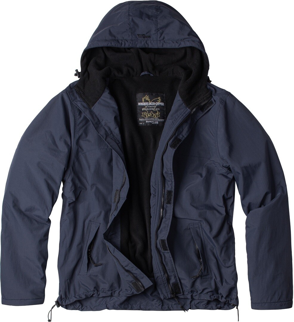 

Куртка Surplus Zipper Windbreaker, темно - синий