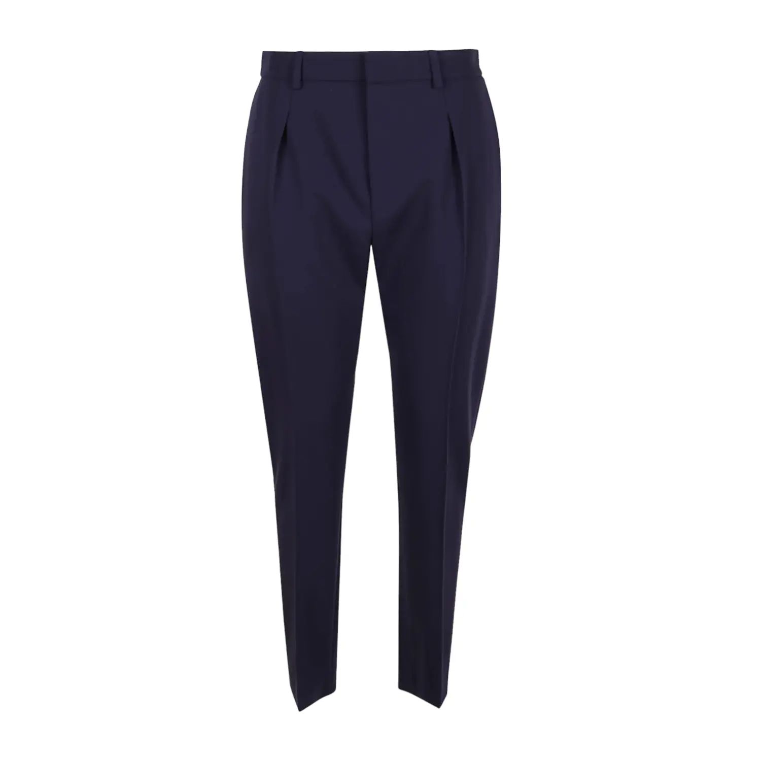 

Брюки Ralph Lauren Clancy-ankle-pleated, темно-синий
