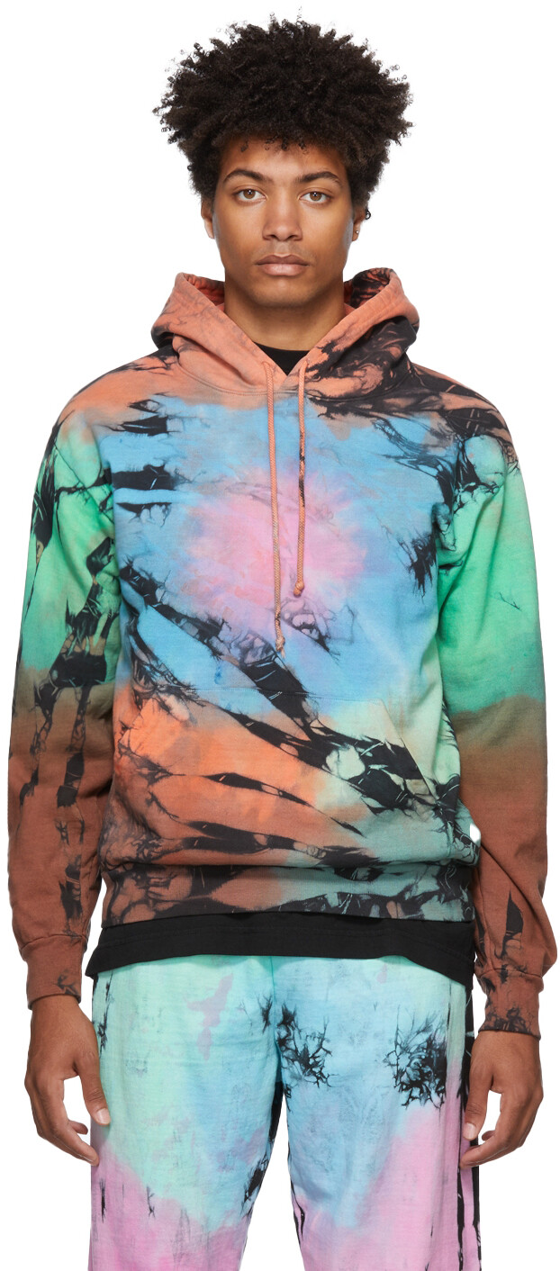 

Толстовка Tie-Dye Rain Cloud Come Back as a Flower, Серый