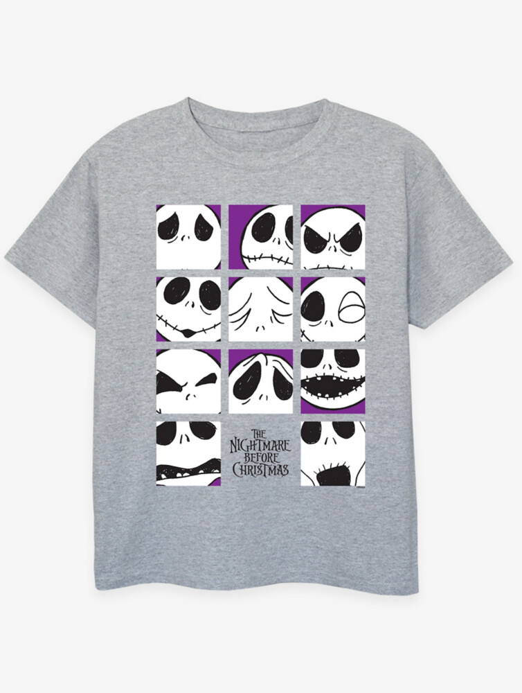 

NW2 Nightmare Before Christmas Jack Kids Серая футболка George., серый