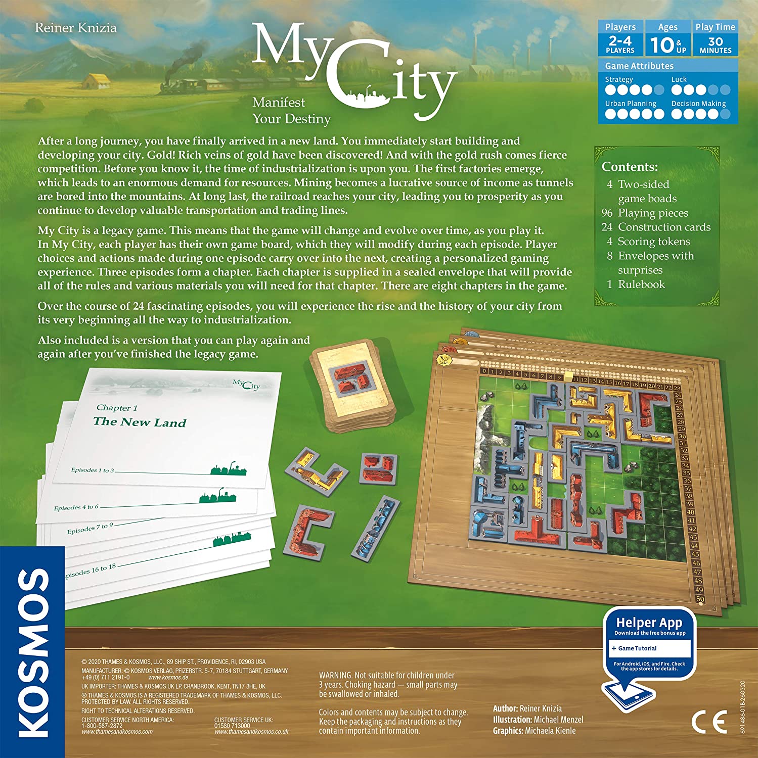 Настольная игра Thames & Kosmos: My City – купить из-за границы через  сервис «CDEK.Shopping»