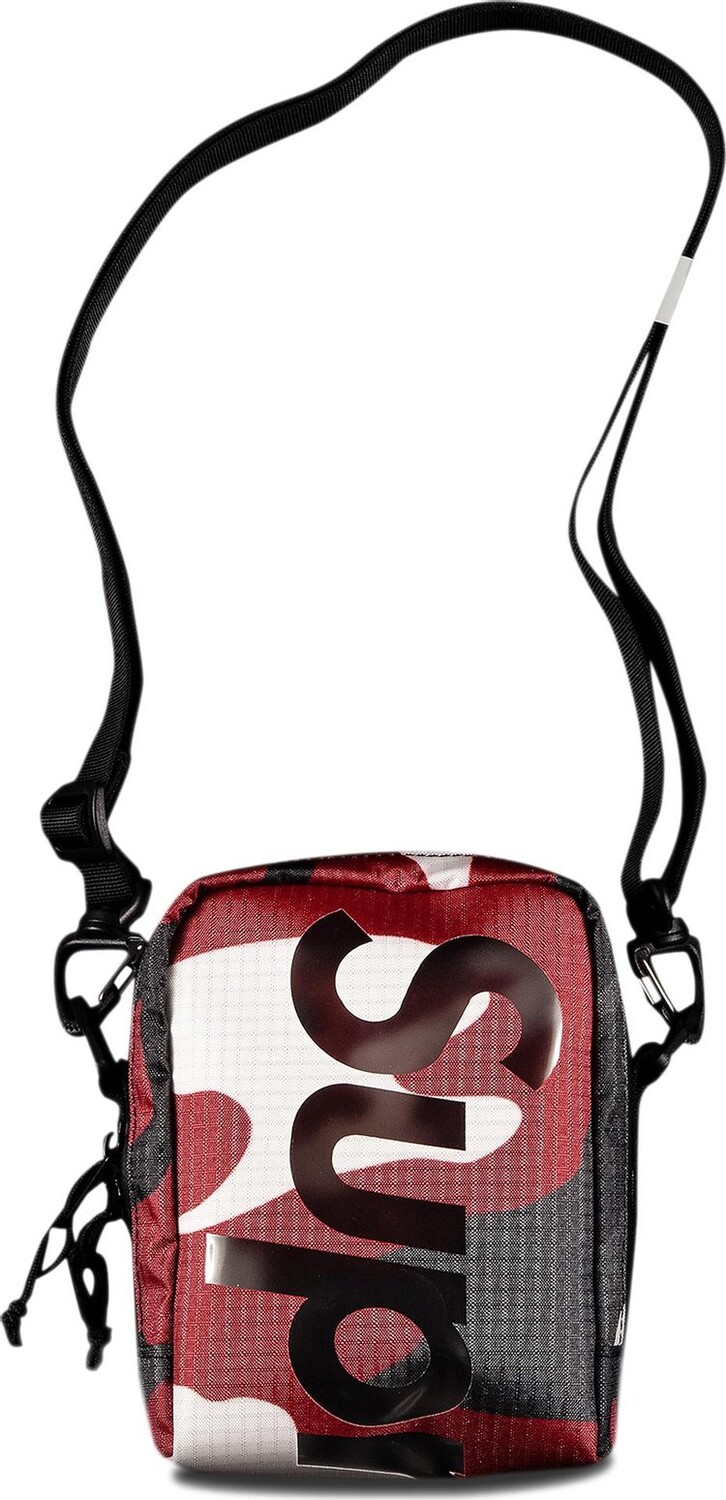 Supreme Neck Pouch Red Camo CDEK.Shopping