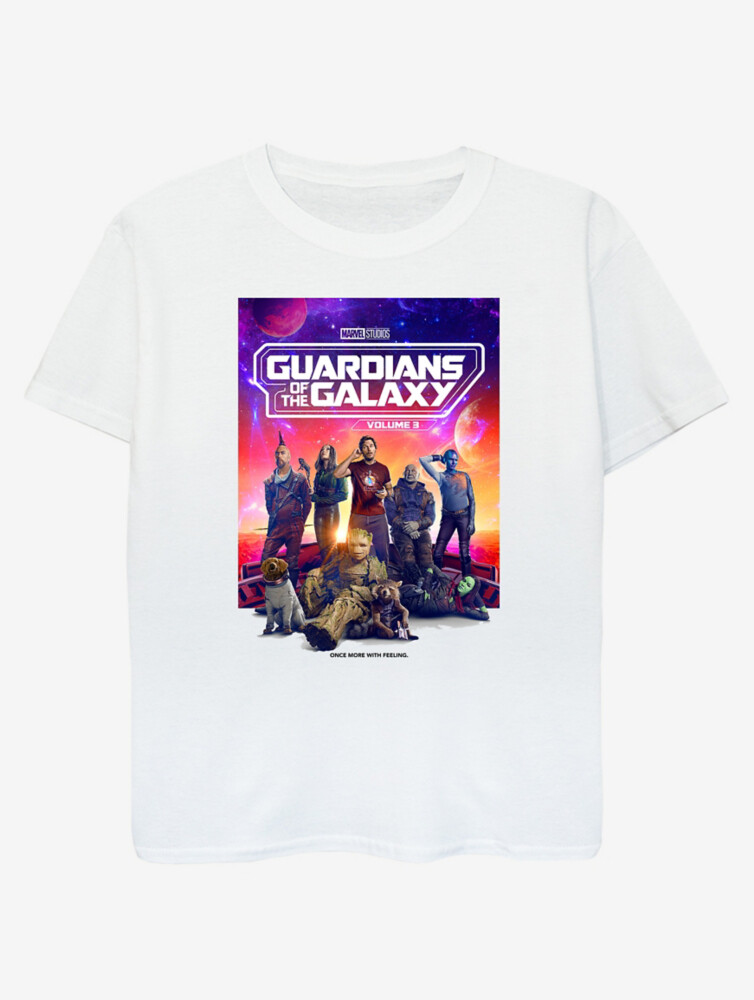

Детская белая футболка с плакатом NW2 Guardians of the Galaxy George., белый