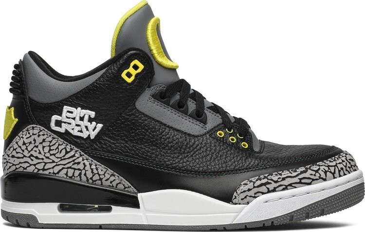 

Кроссовки Air Jordan 3 Retro Oregon Pit Crew, черный