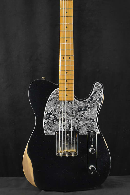 Fender Brad Paisley Esquire Black Sparkle электрогитара fender brad paisley esquire electric guitar black sparkle