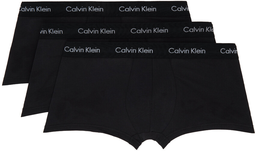 

Комплект из трех боксеров Calvin Klein Underwear, цвет Black