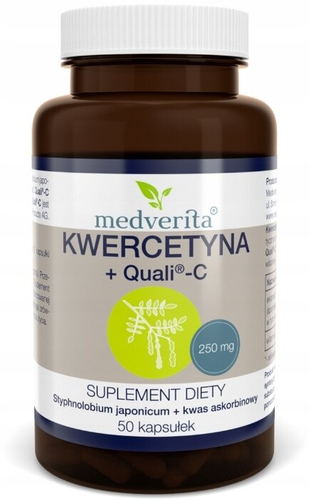 

БАД Медверита, Кверцетин + витамин С Quali-C, 50 капсул Medverita