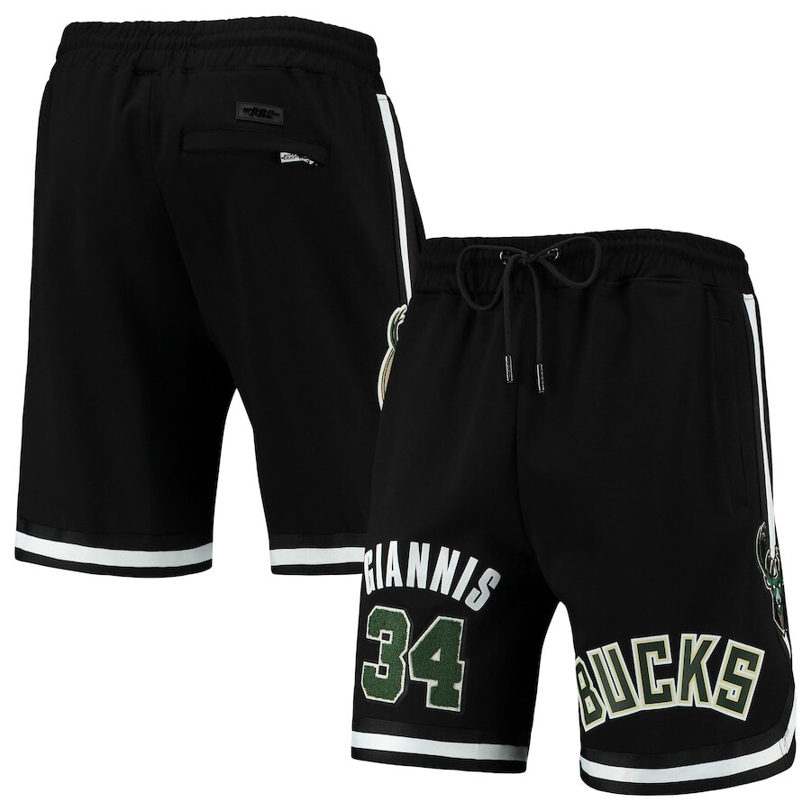 

Шорты Pro Standard Milwaukee Bucks, черный