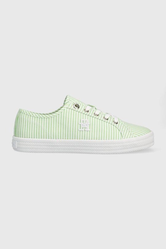 

Кроссовки ESSENTIAL SNEAKER IN SEERSUCKER Tommy Hilfiger, зеленый