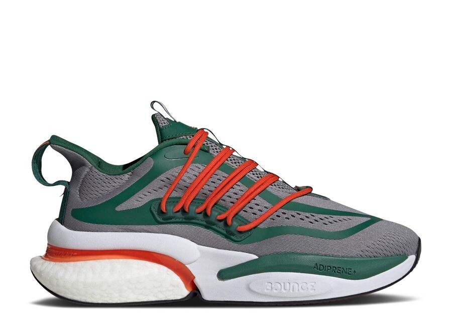 

Кроссовки adidas Alphaboost V1 'Ncaa Pack - Miami', серый