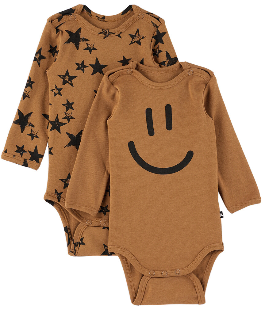

Набор из двух комплектов для малышей Tan Foss Bodysuits Molo