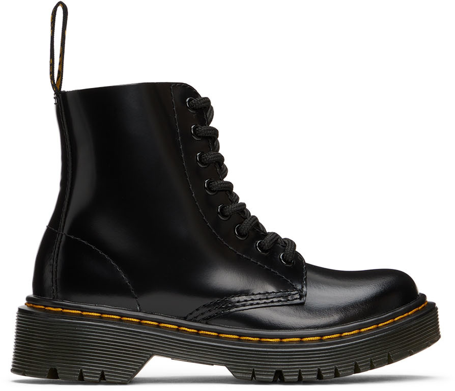 

Детские черные ботинки 1460 Pascal Bex для больших детей Dr. Martens