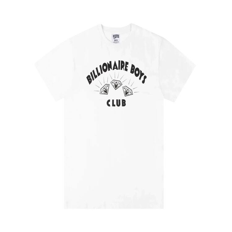 

Футболка Billionaire Boys Club Diamonds T-Shirt 'Bleach White', белый