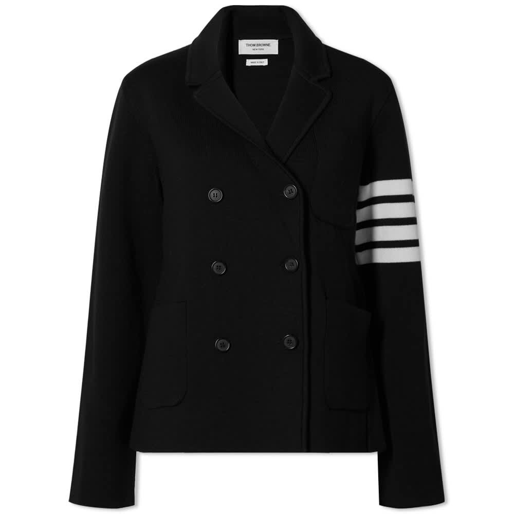 

Классическое двубортное спортивное пальто Thom Browne, Черный
