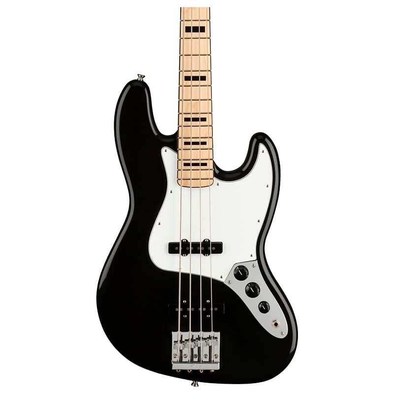 

Fender Geddy Lee Jazz Bass 4-струнная бас-гитара, черная с сумкой Deluxe Gig Bag