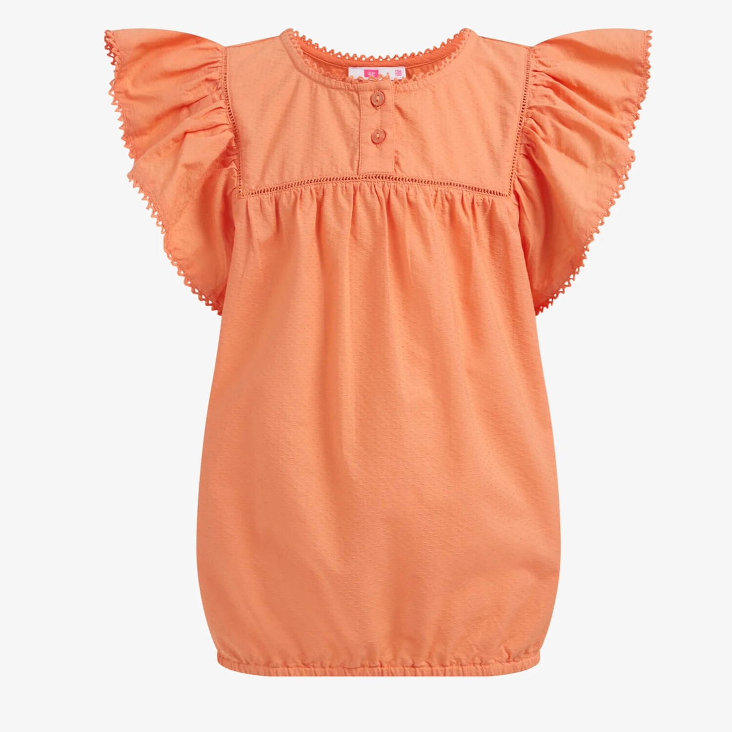 

Блузка WE Fashion Met Structuur, оранжевый
