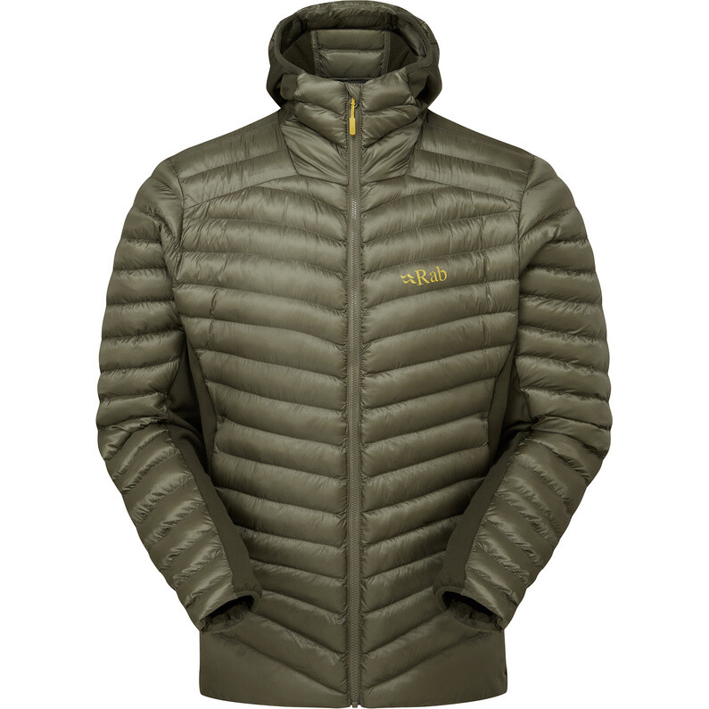 

Мужская куртка с капюшоном Cirrus Flex Rab, зеленый