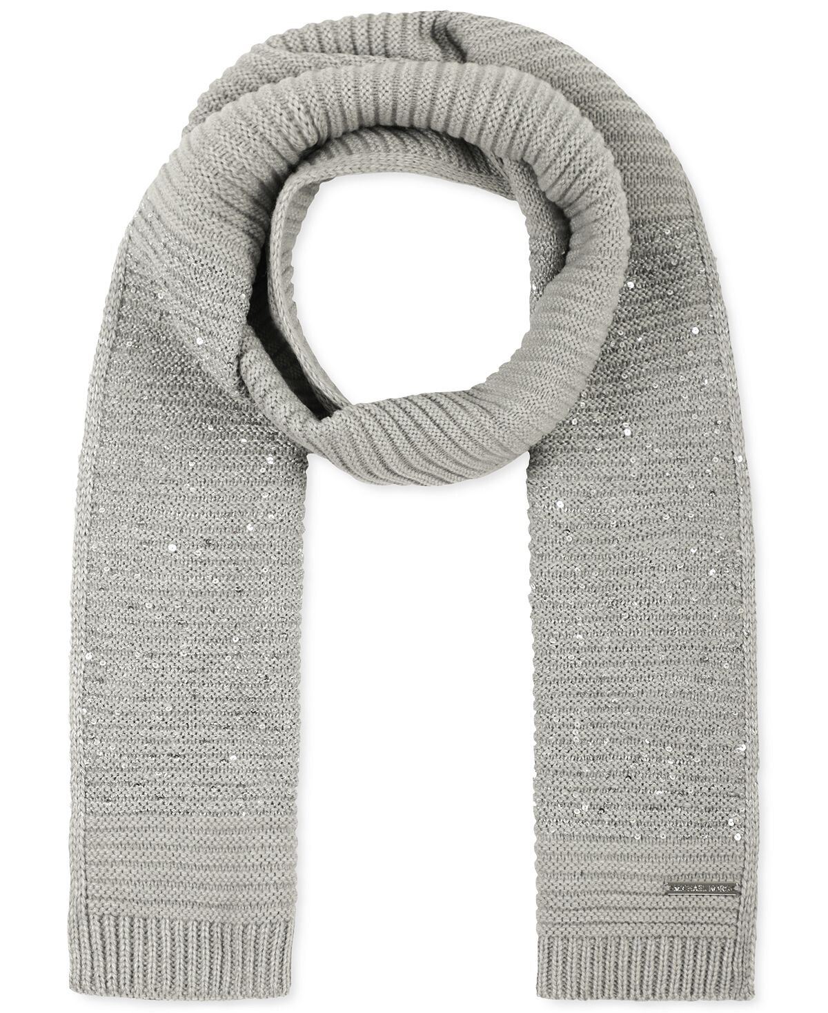 

Длинный вязаный шарф super soft sequin links Michael Kors, мульти