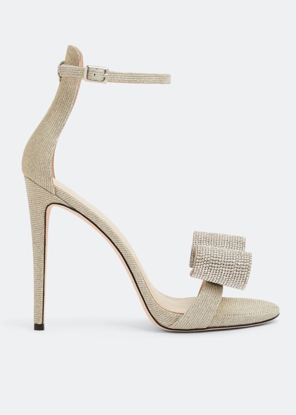 

Сандалии AMINAH ABDUL JILLIL Soleil Tuxedo sandals, золотой