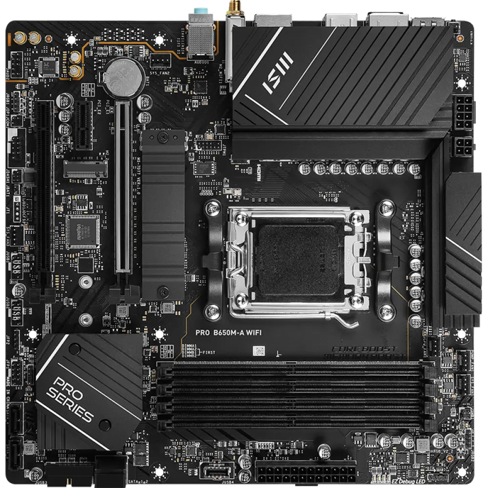

Материнская плата MSI PRO B650M-A WiFi