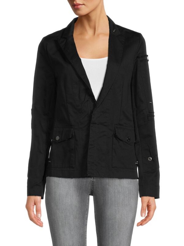 

Блейзер ZADIG & VOLTAIRE Virginia Rock, чёрный