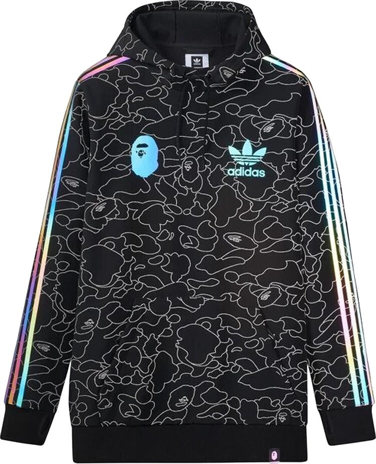 Tech hoodie adidas x bape on sale