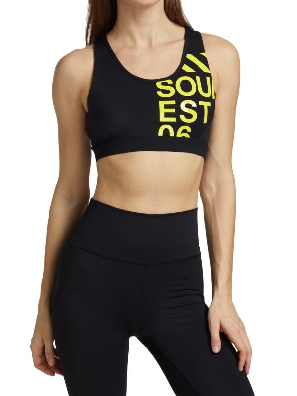 

Бюстгальтер Спортивный SoulCycle Cross It Back, черный
