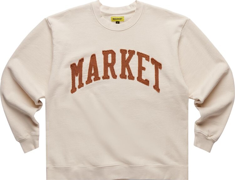 

Толстовка Market Vintage Wash Crewneck 'Sand', кремовый
