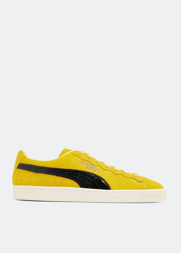 

Кроссовки PUMA x Staple Suede sneakers, желтый