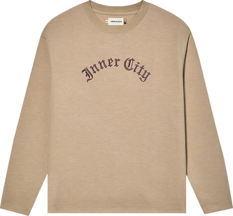 

Лонгслив Honor The Gift Inner City Long-Sleeve Tee 'Bone', кремовый