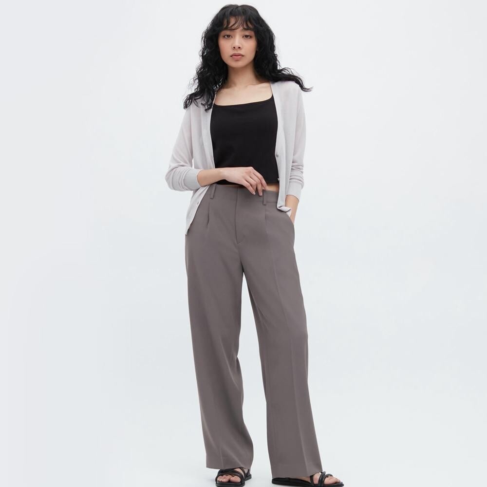 

Брюки повседневные Uniqlo, серый