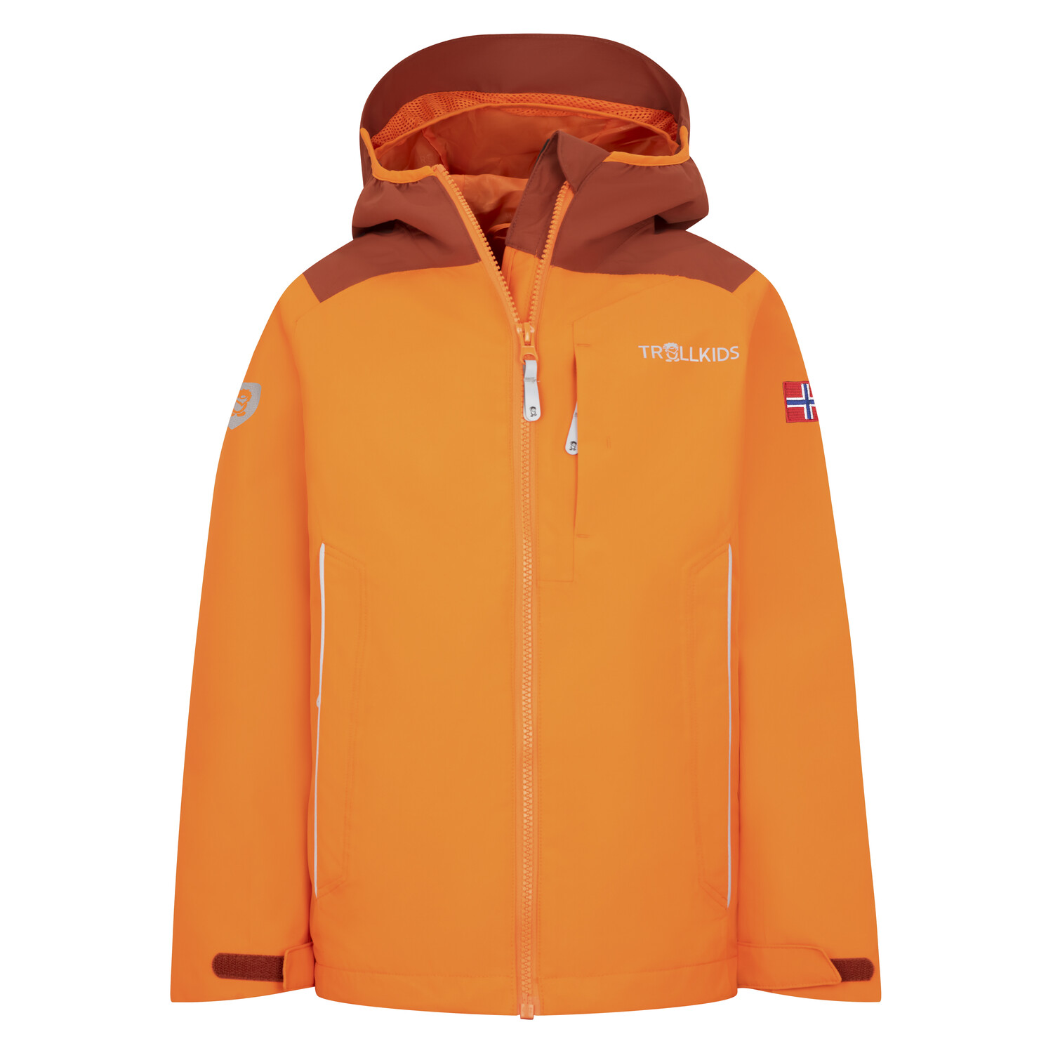 

Дождевик Trollkids Bergen, цвет Hellorange/Rotbraun