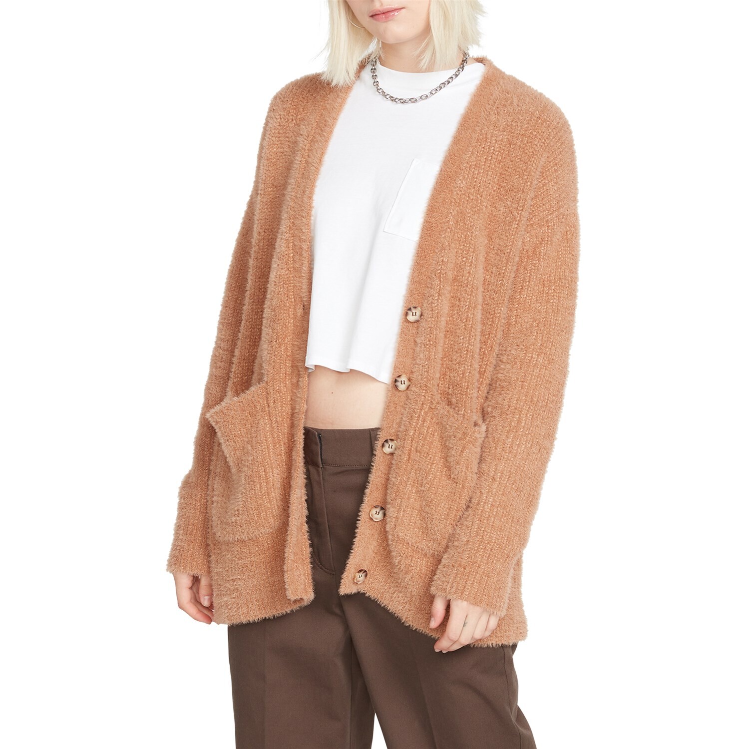 

Кардиган Volcom Stones Up - Женский, коричневый