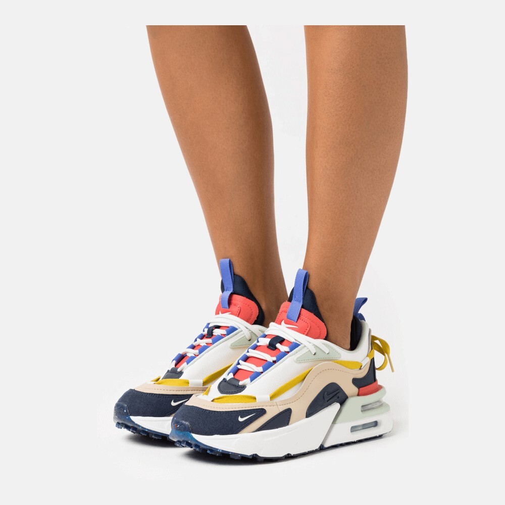 

Кроссовки Nike Sportswear W Air Max Furyosa, rattan/summit white/obsidian/pistachio frost/lobster/sapphire