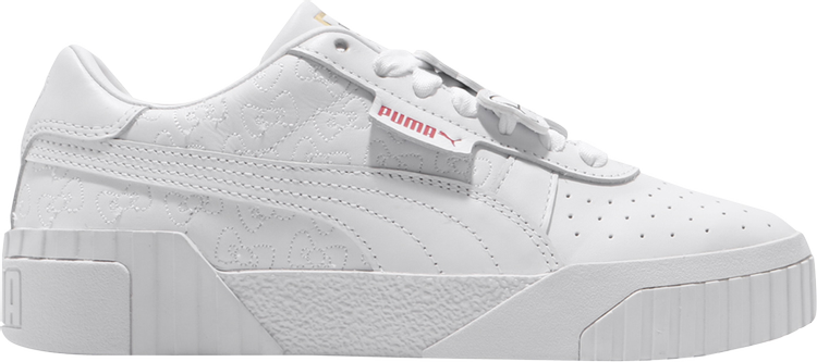 Кроссовки Puma Hello Kitty x Wmns Cali White Red, белый