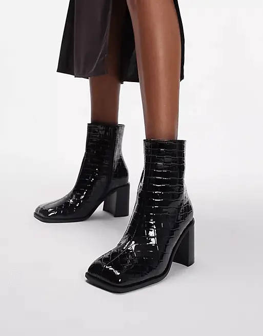 

Ботильоны Topshop Mae, черный