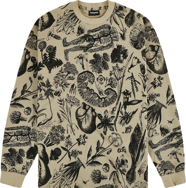 

Лонгслив Pleasures Rebirth Thermal Long-Sleeve 'Tan', загар