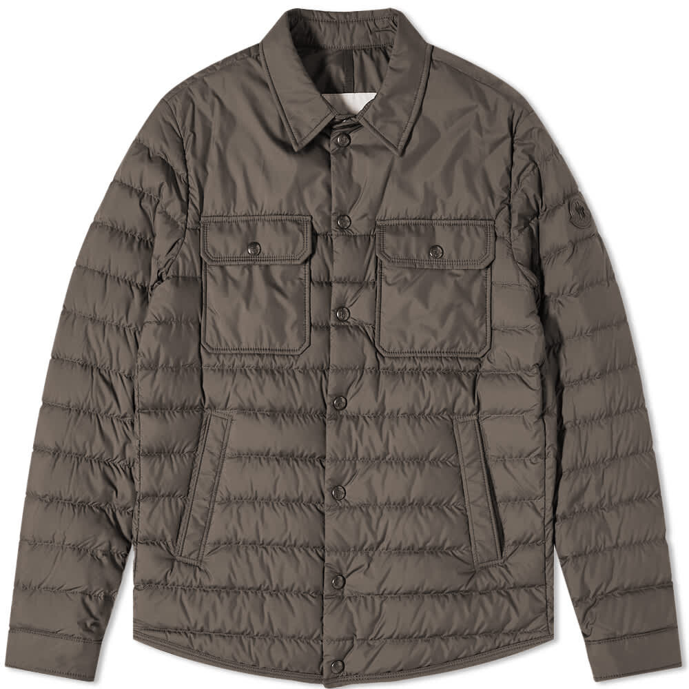 

Пуховая рубашка Sanary Moncler, Серый