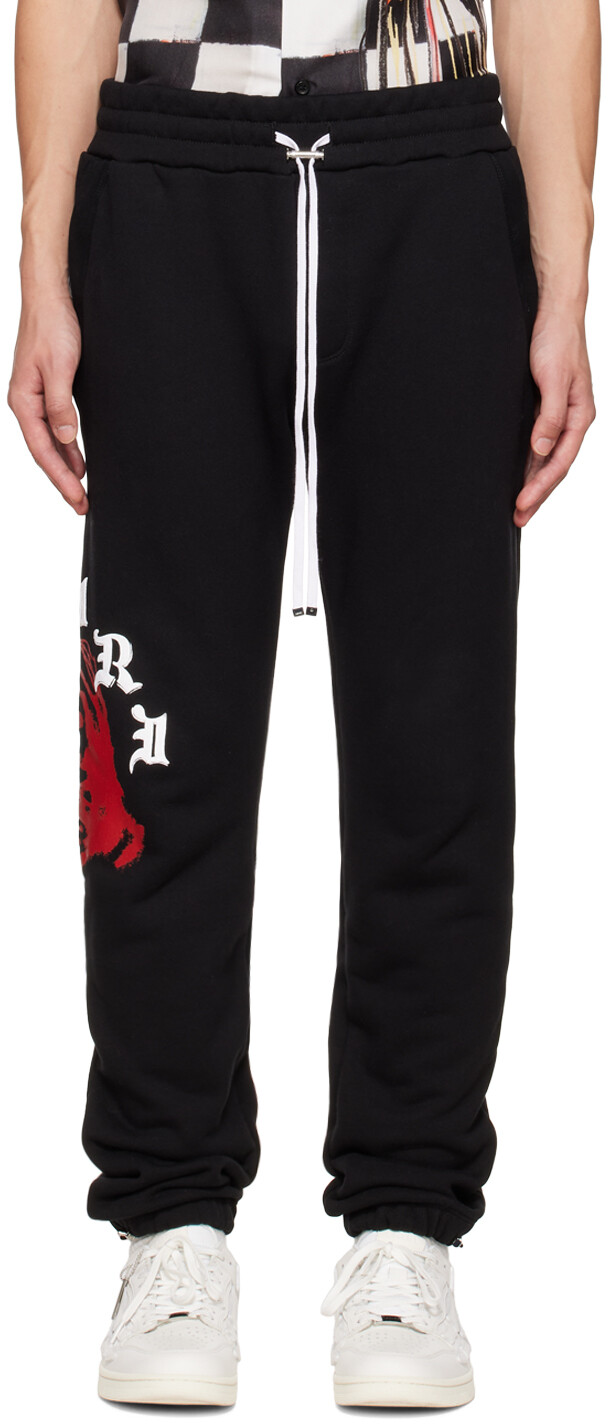 

Черный - Брюки для отдыха Solar Kings Wes Lang Edition AMIRI